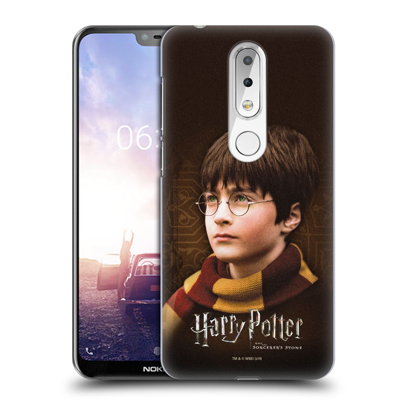 Pouzdro na mobil Nokia 6.1 PLUS - HEAD CASE - Harry Potter s šálou