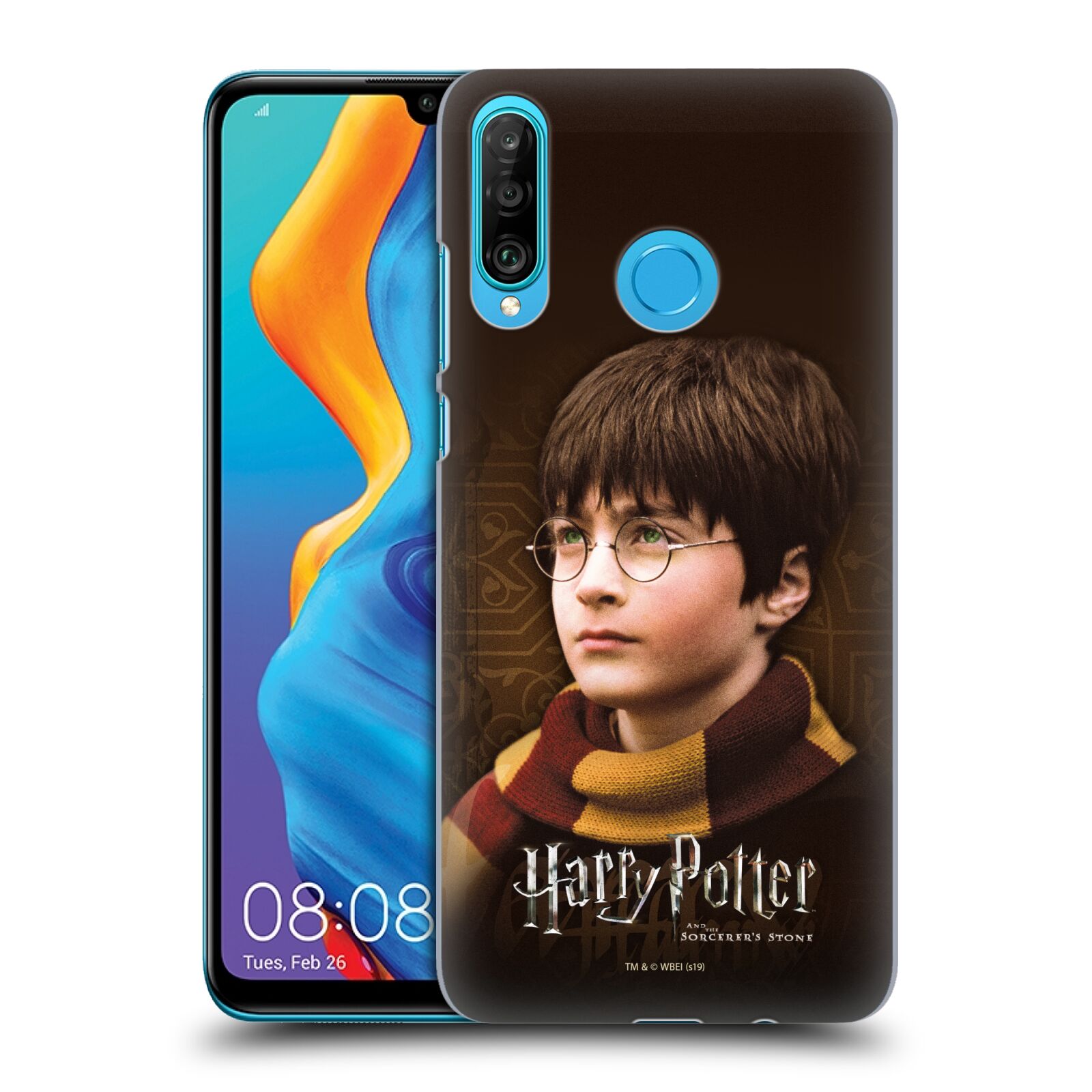 Pouzdro na mobil Huawei P30 LITE - HEAD CASE - Harry Potter s šálou