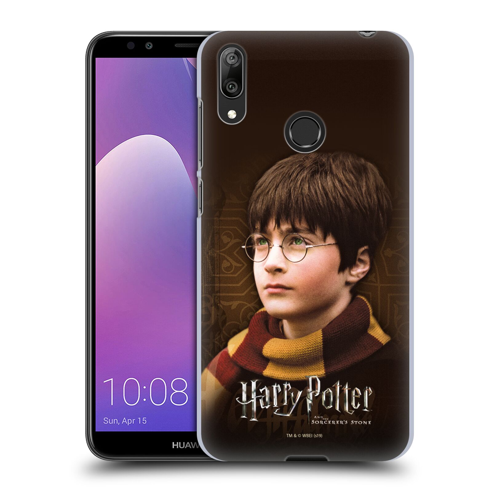 Pouzdro na mobil Huawei Y7 2019 - HEAD CASE - Harry Potter s šálou