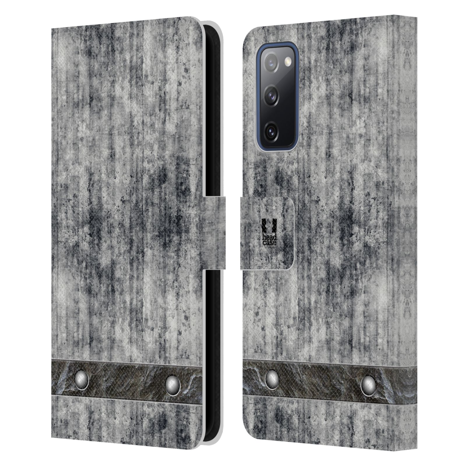 Pouzdro pro mobil Samsung Galaxy S20 FE / S20 FE 5G  - Stavební textura šedý beton