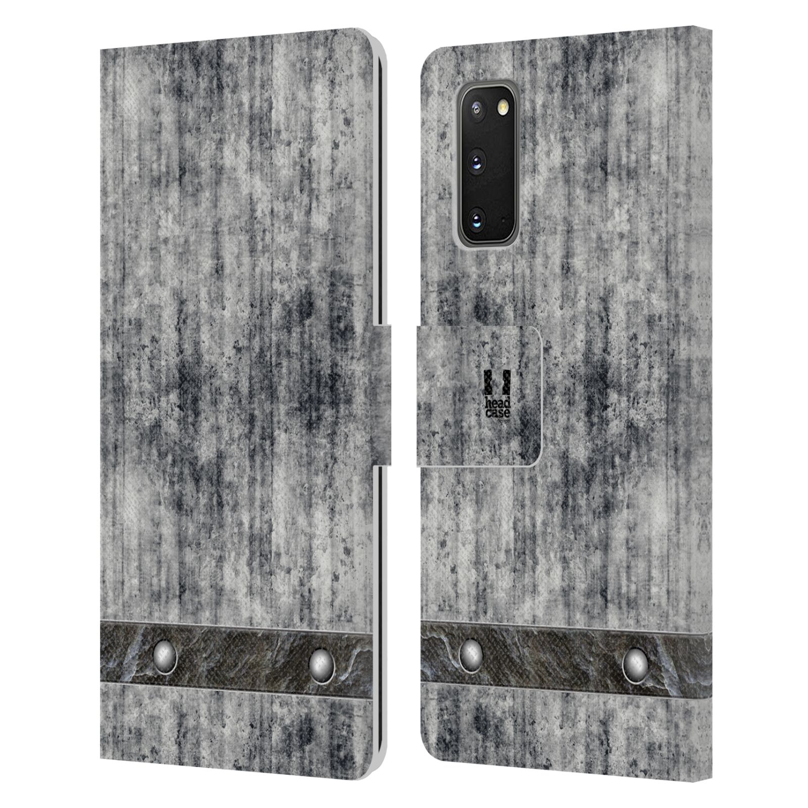 Pouzdro pro mobil Samsung Galaxy S20 / S20 5G - Stavební textura šedý beton