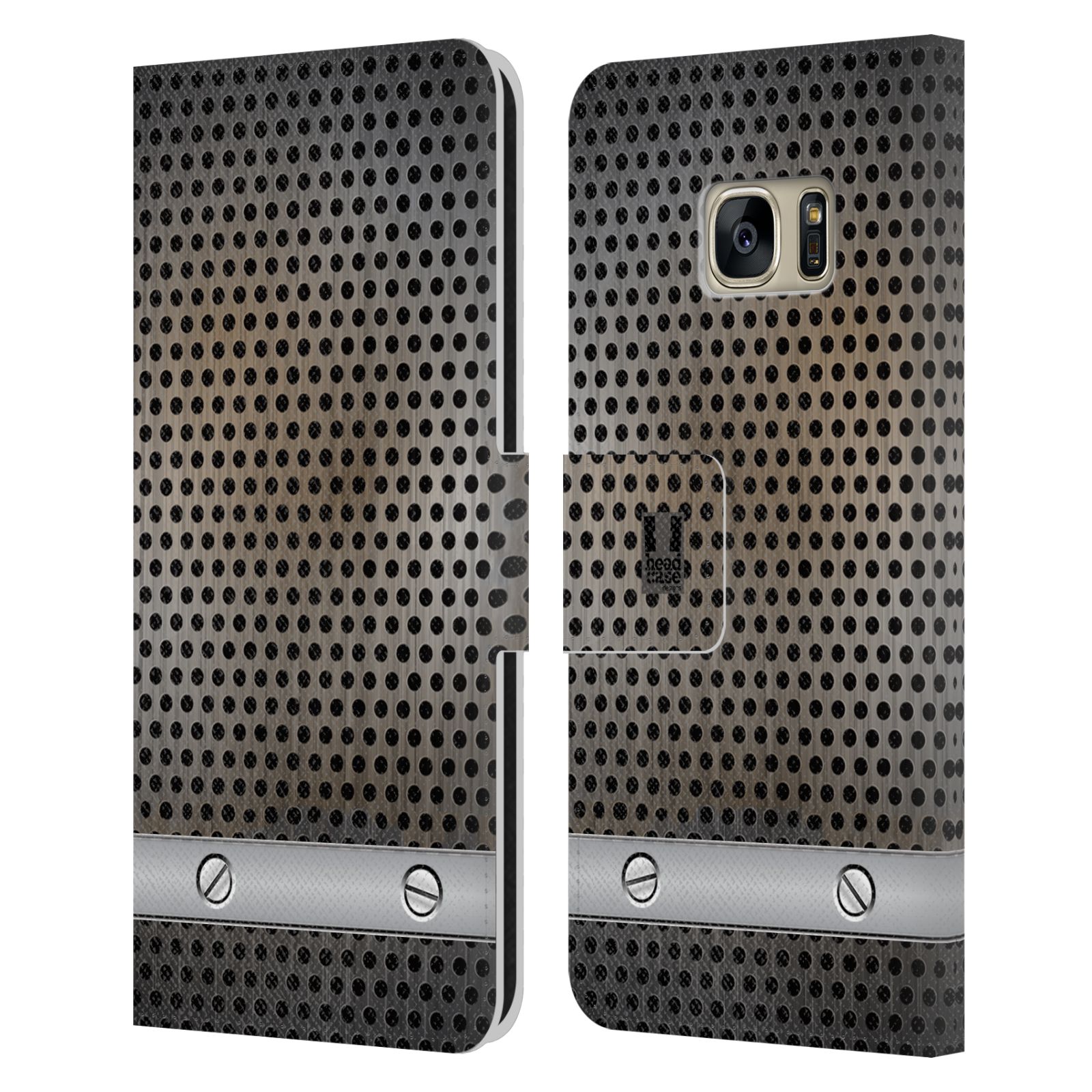 Pouzdro pro mobil Samsung Galaxy S7 - Stavební textura plech