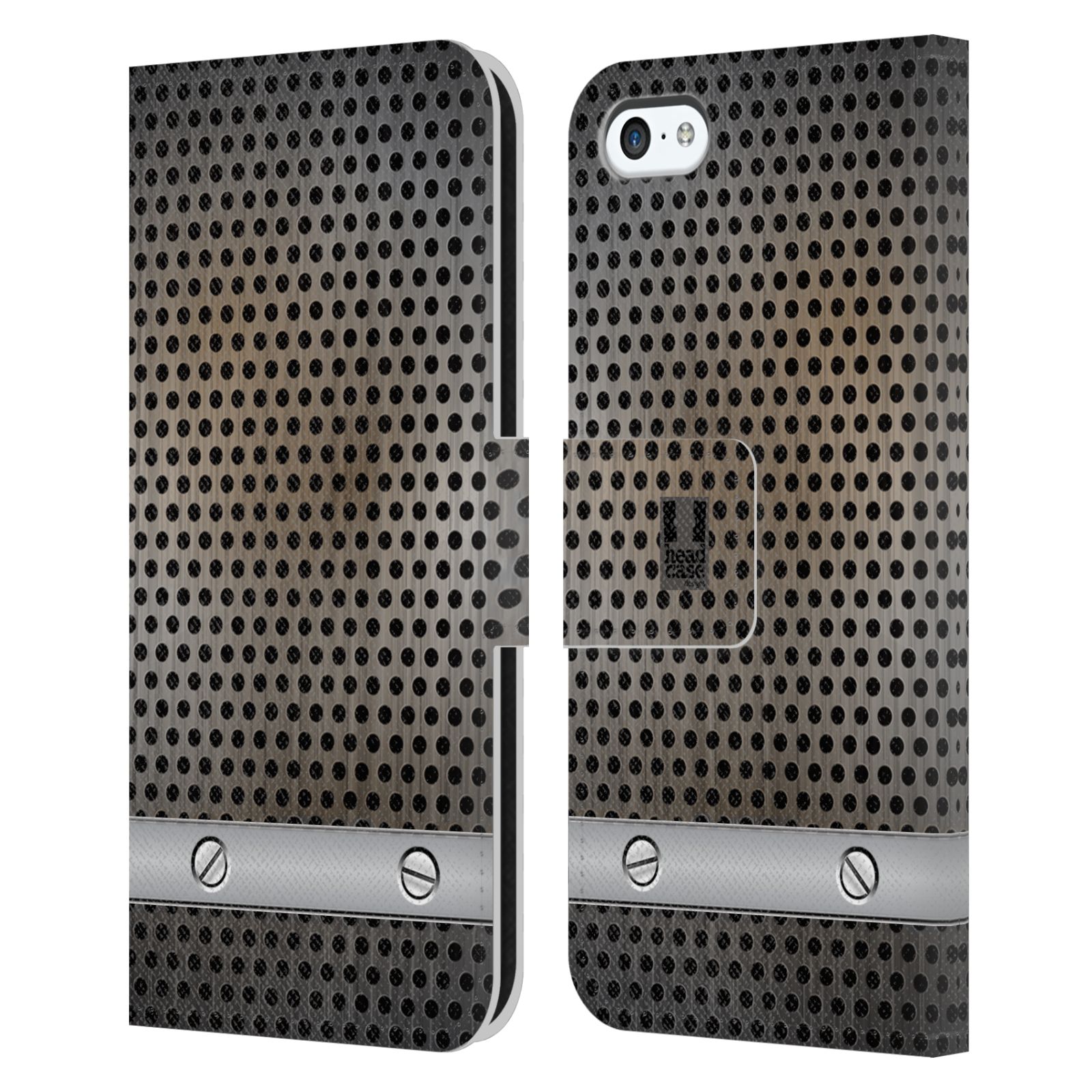 Pouzdro pro mobil Apple Iphone 5C - Stavební textura plech