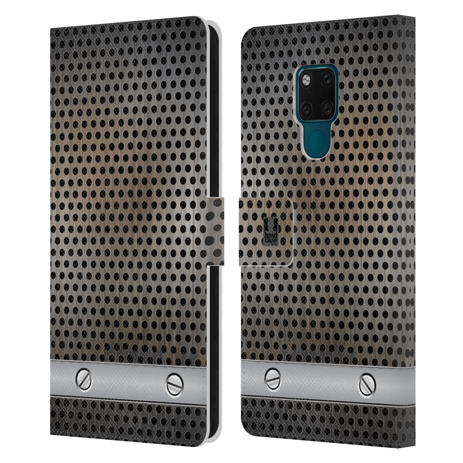 Pouzdro pro mobil Huawei Mate 20X 5G - Stavební textura plech