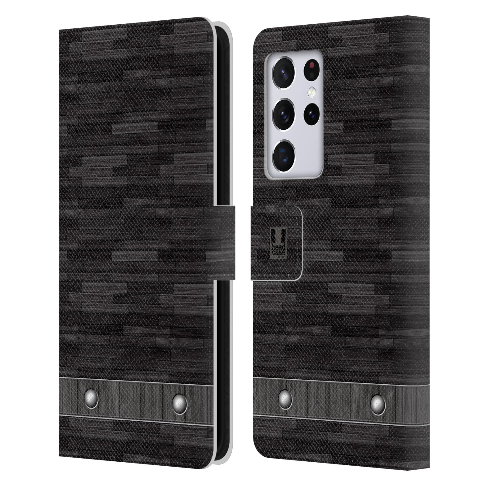 Pouzdro pro mobil Samsung Galaxy S21 ULTRA 5G  - Stavební textura dřevo kaskády