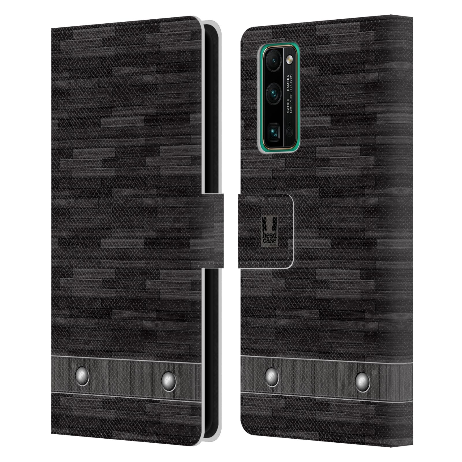 Pouzdro pro mobil Honor 30 PRO - Stavební textura dřevo kaskády