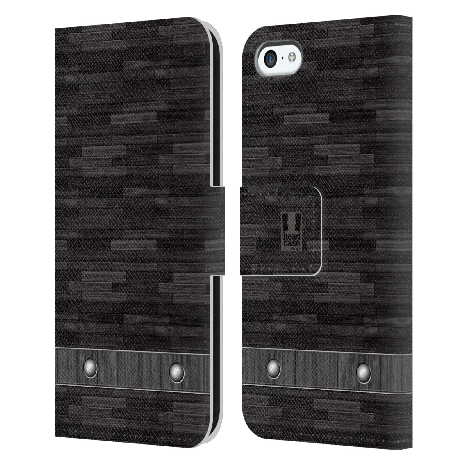 Pouzdro pro mobil Apple Iphone 5C - Stavební textura dřevo kaskády