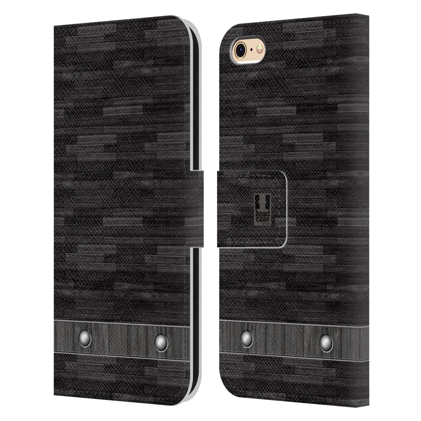 Pouzdro pro mobil Apple Iphone 6 / 6S - Stavební textura dřevo kaskády