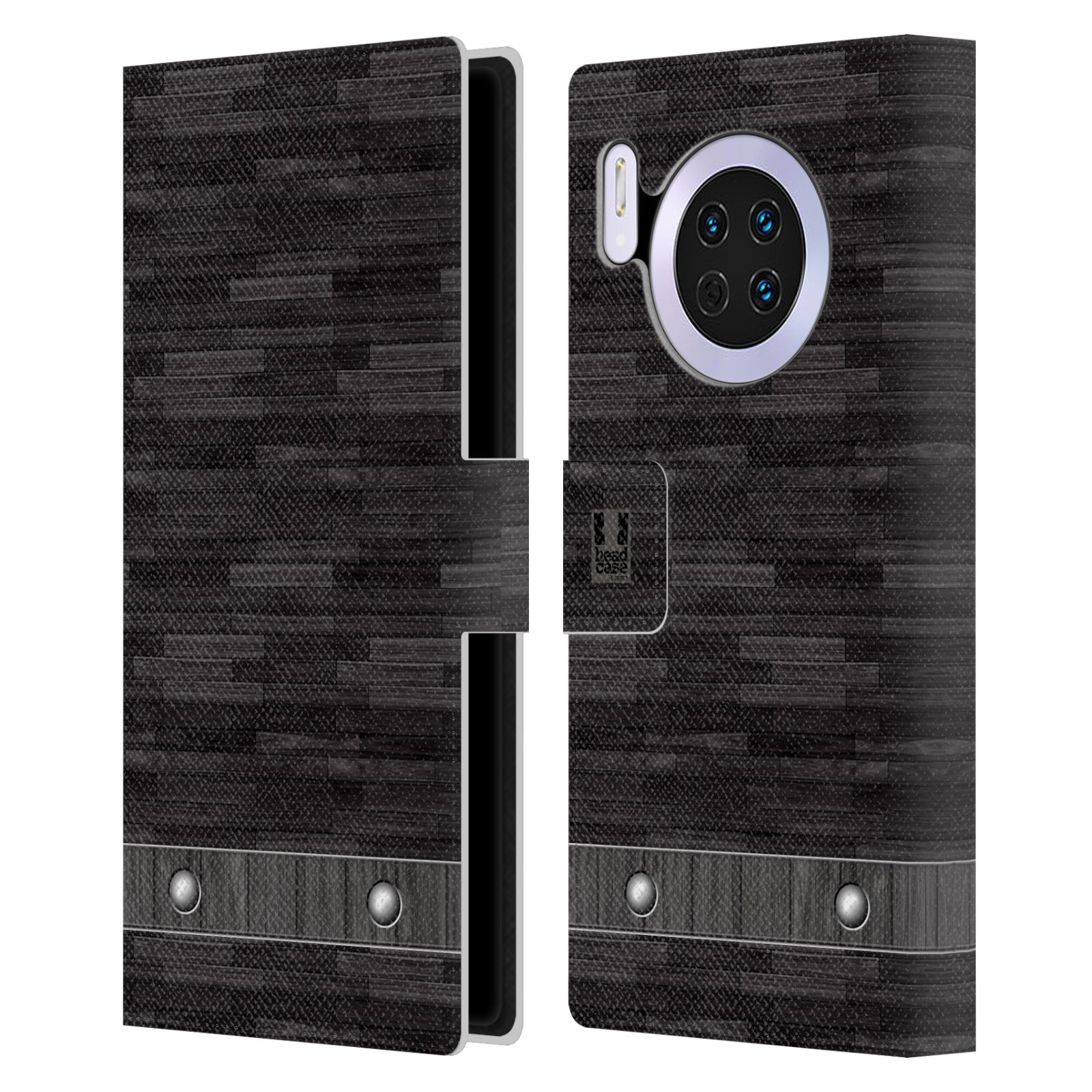 Pouzdro pro mobil Huawei Mate 30 - Stavební textura dřevo kaskády