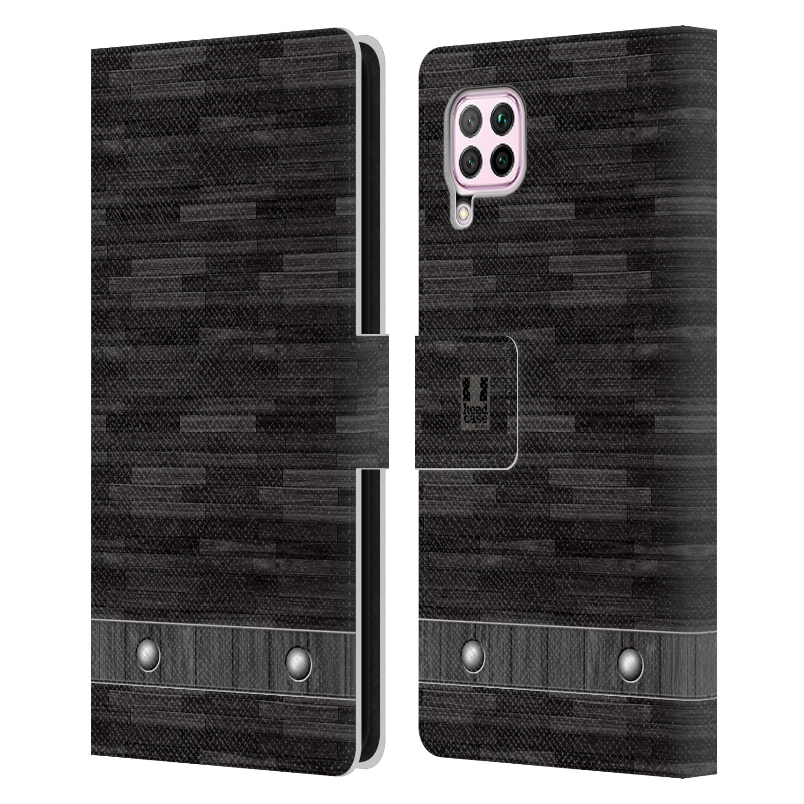 Pouzdro pro mobil Huawei P40 LITE - Stavební textura dřevo kaskády