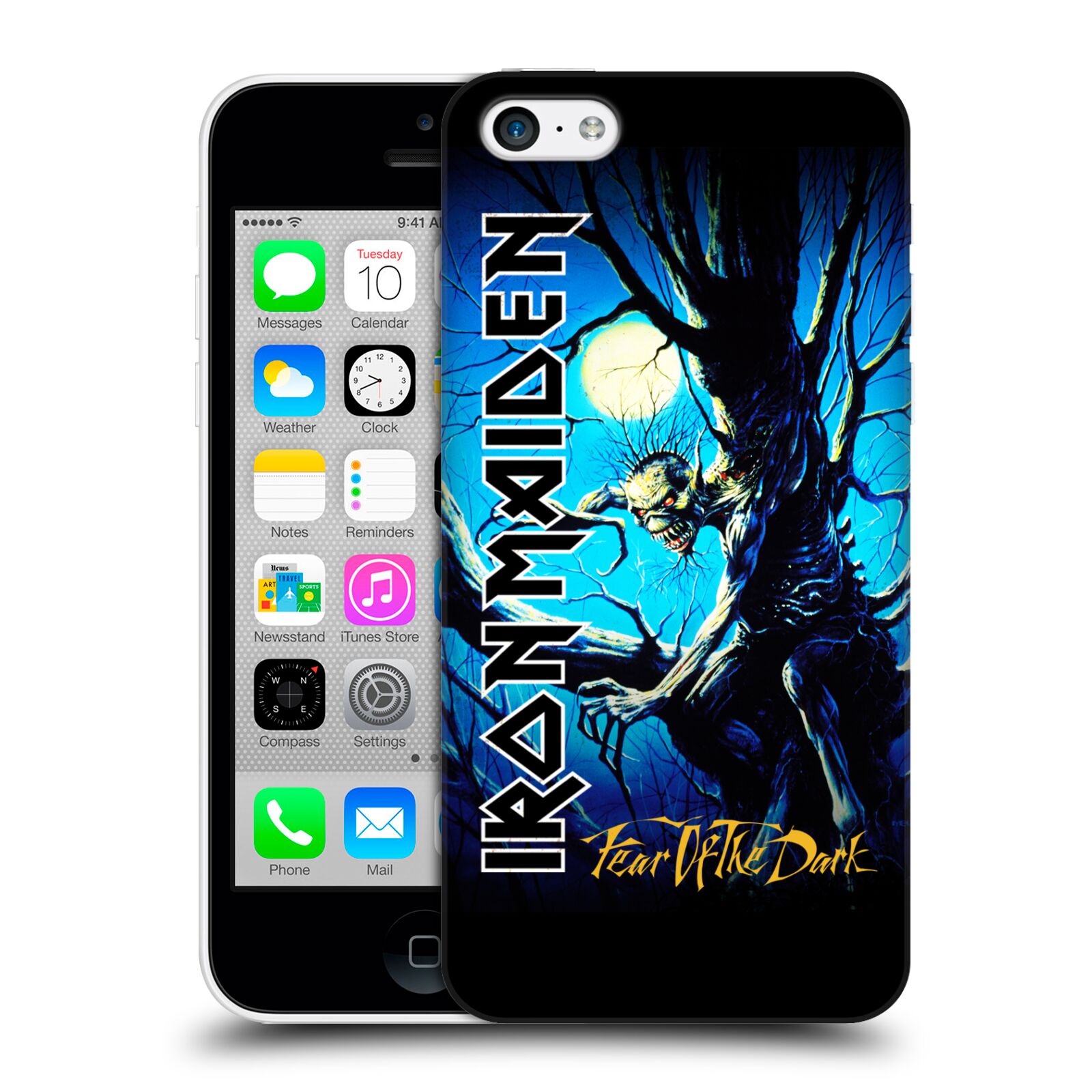 Zadní obal pro mobil Apple Iphone 5C - HEAD CASE - Iron Maiden - Fear Of The Dark