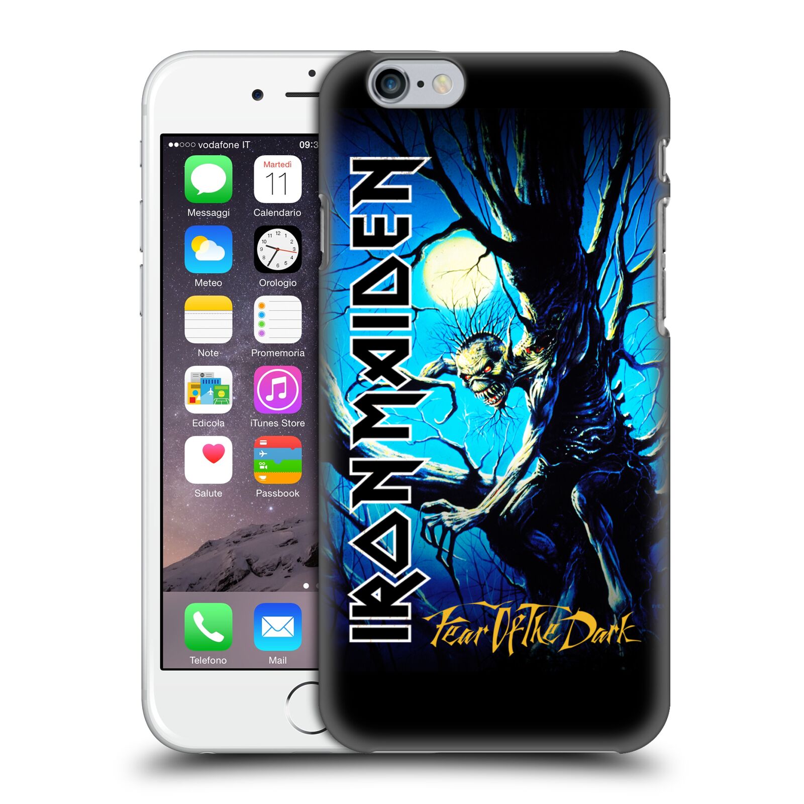 Zadní obal pro mobil Apple Iphone 6/6S - HEAD CASE - Iron Maiden - Fear Of The Dark