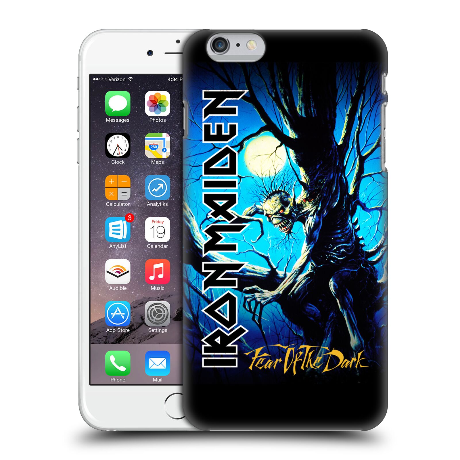 Zadní obal pro mobil Apple Iphone 6 PLUS / 6S PLUS - HEAD CASE - Iron Maiden - Fear Of The Dark