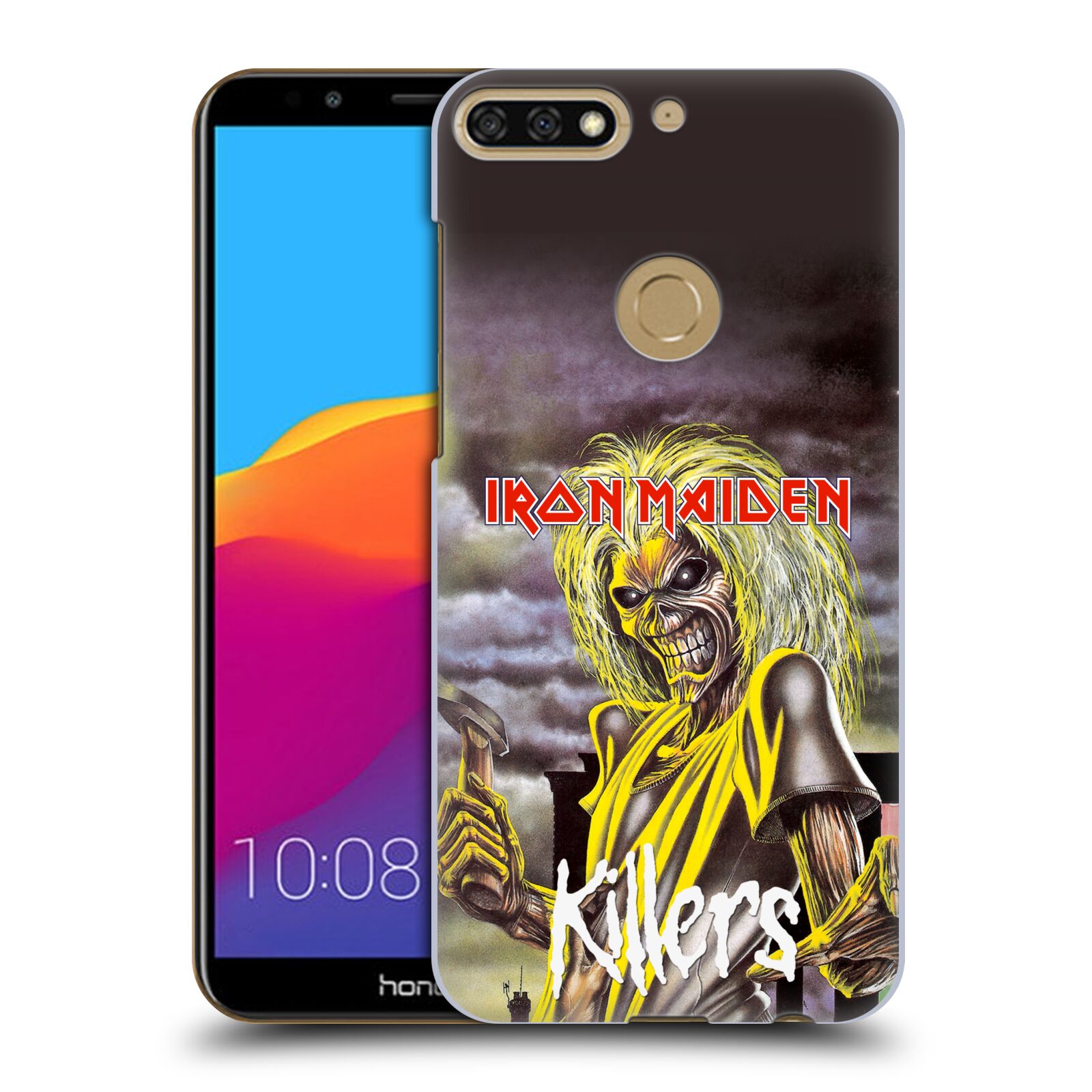 HEAD CASE plastový obal na mobil Honor 7c Heavymetalová skupina Iron Maiden Killers