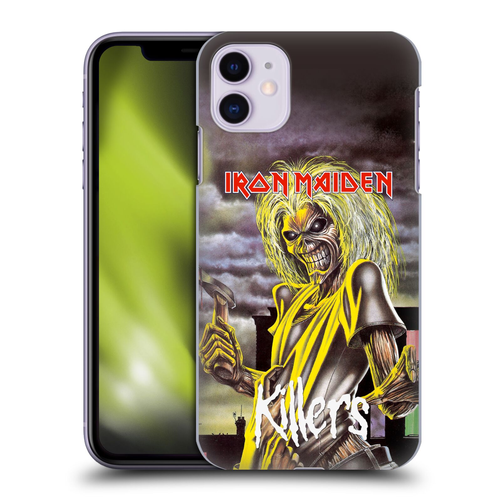 Pouzdro na mobil Apple Iphone 11 - HEAD CASE - Heavymetalová skupina Iron Maiden Killers