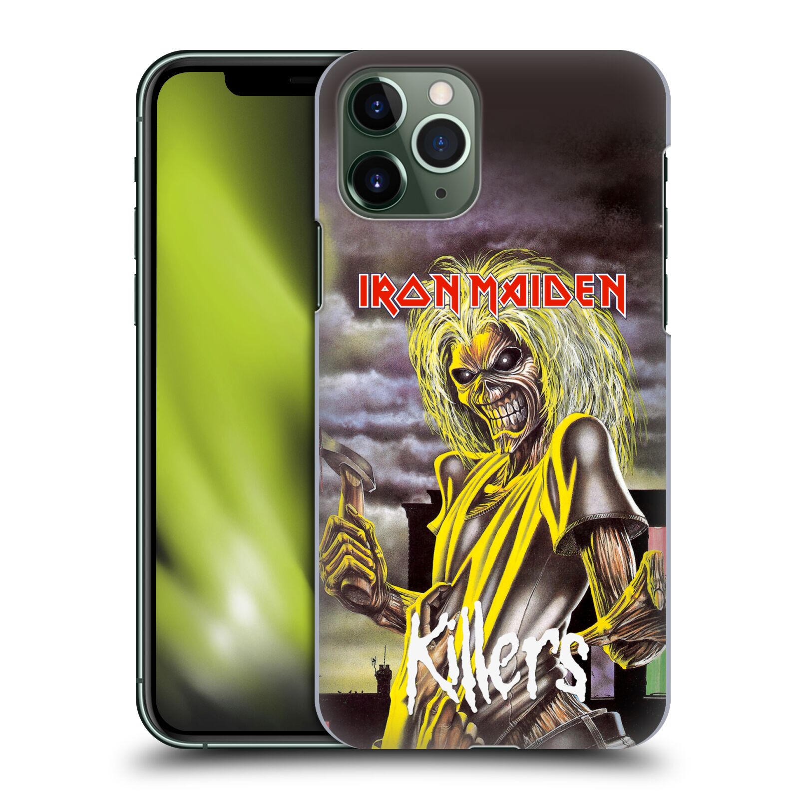 Pouzdro na mobil Apple Iphone 11 PRO - HEAD CASE - Heavymetalová skupina Iron Maiden Killers