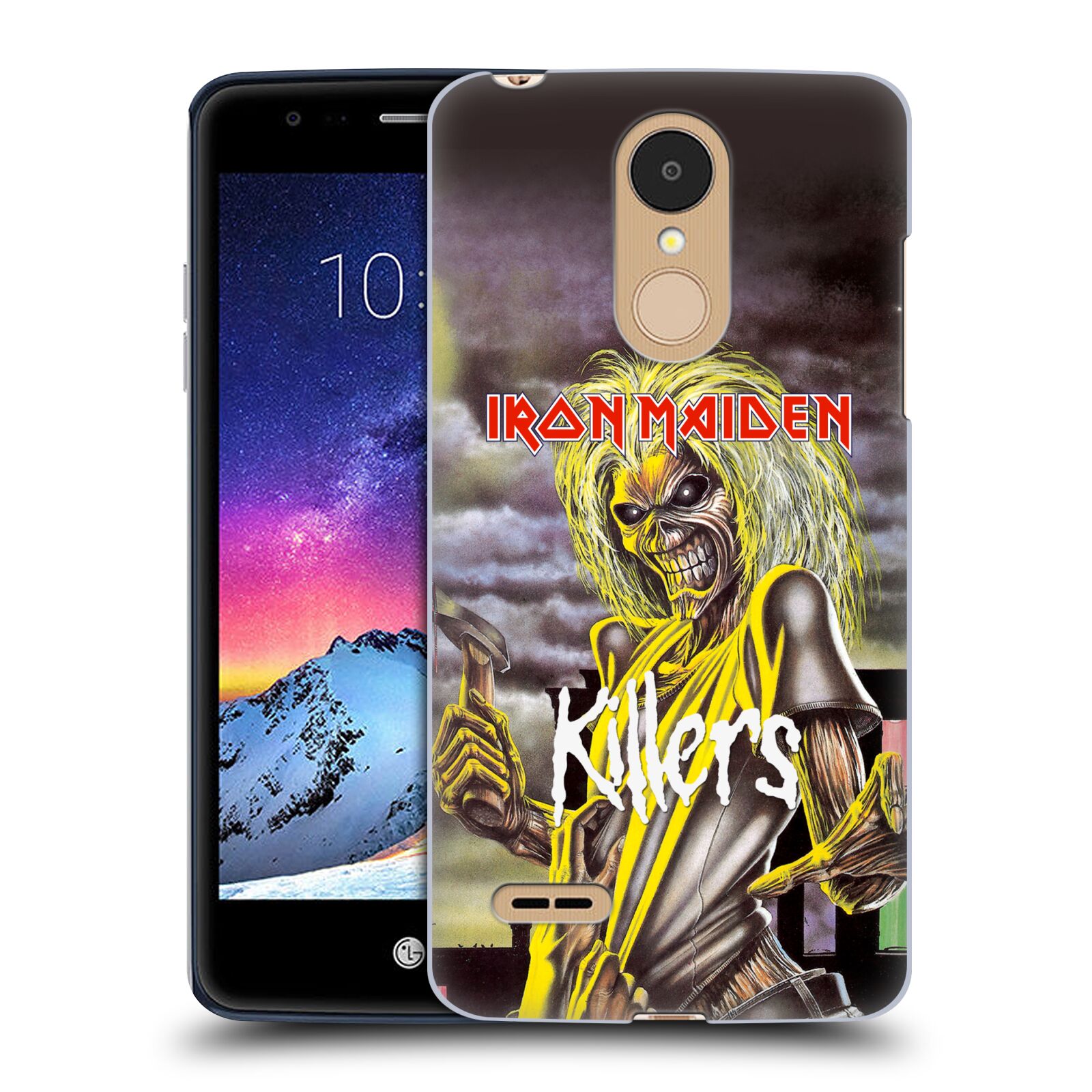 HEAD CASE plastový obal na mobil LG K9 / K8 2018 Heavymetalová skupina Iron Maiden Killers