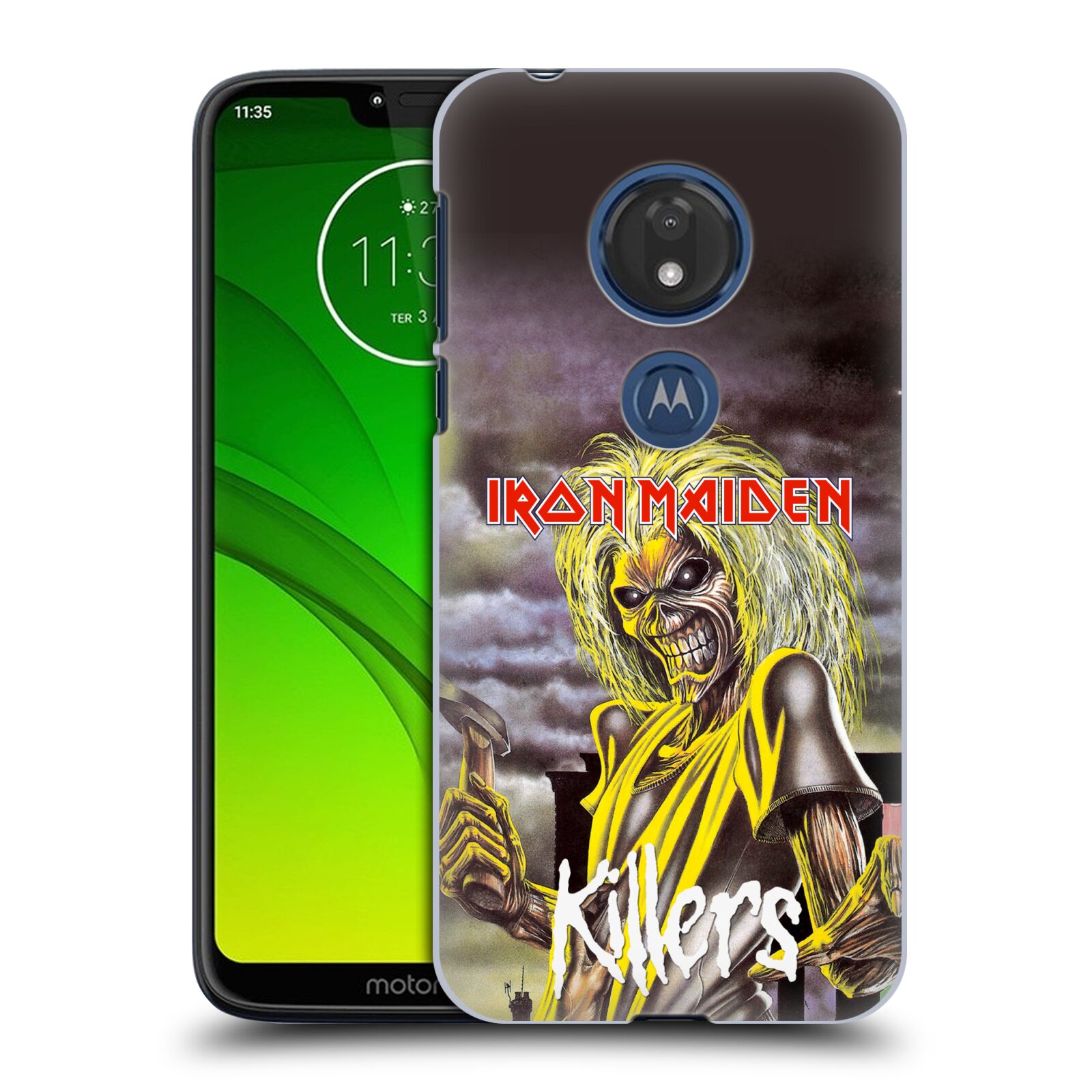 Pouzdro na mobil Motorola Moto G7 Play Heavymetalová skupina Iron Maiden Killers