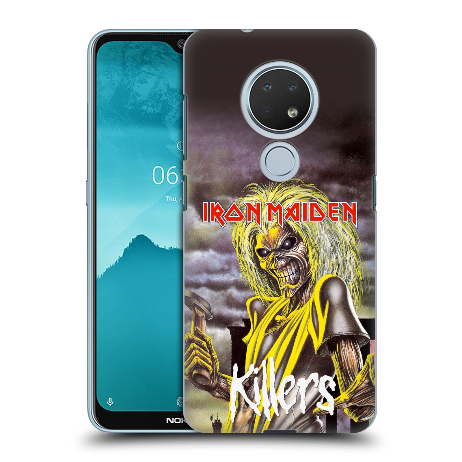 Pouzdro na mobil Nokia 6.2 - HEAD CASE - Heavymetalová skupina Iron Maiden Killers