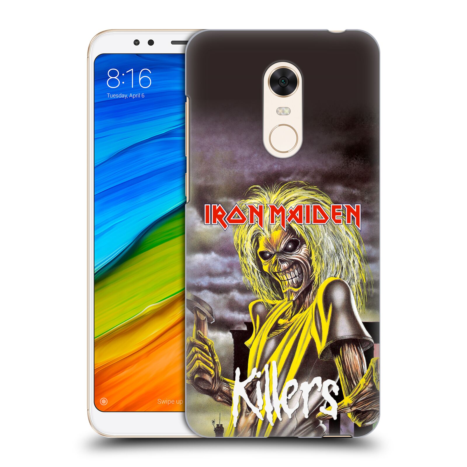 HEAD CASE plastový obal na mobil Xiaomi Redmi 5 PLUS Heavymetalová skupina Iron Maiden Killers
