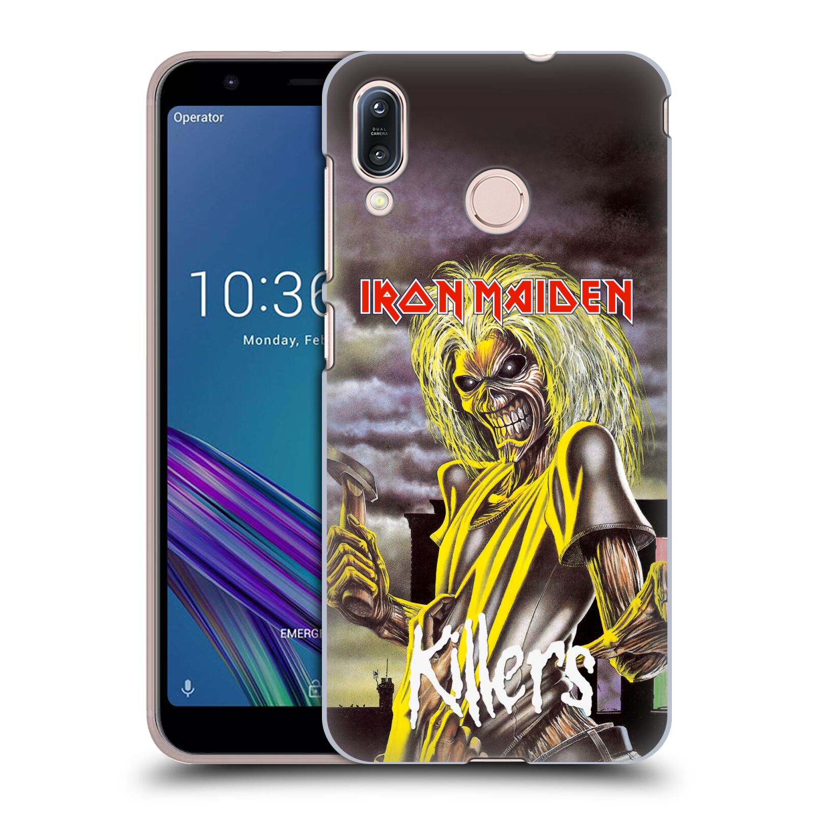 Pouzdro na mobil Asus Zenfone Max M1 (ZB555KL) - HEAD CASE - Heavymetalová skupina Iron Maiden Killers