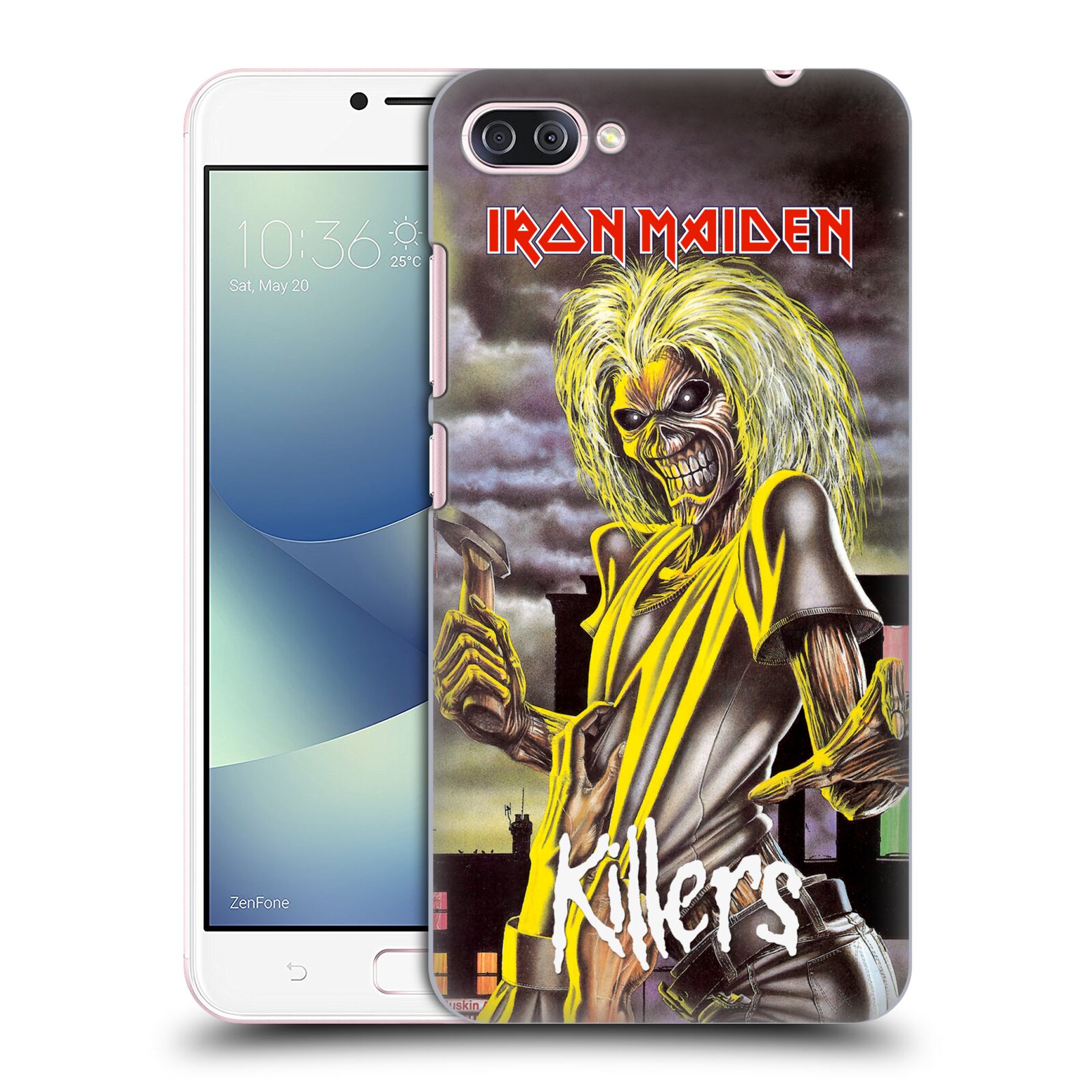 HEAD CASE plastový obal na mobil Asus Zenfone 4 MAX ZC554KL Heavymetalová skupina Iron Maiden Killers