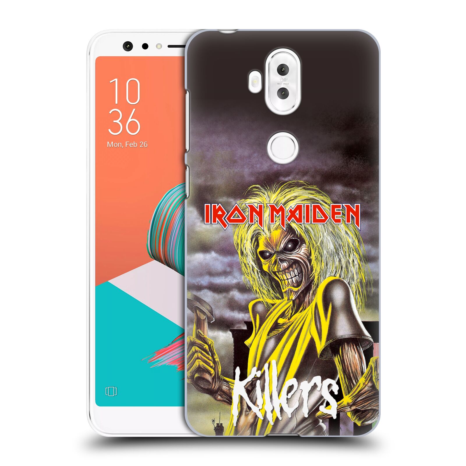 HEAD CASE plastový obal na mobil Asus Zenfone 5 LITE ZC600KL Heavymetalová skupina Iron Maiden Killers