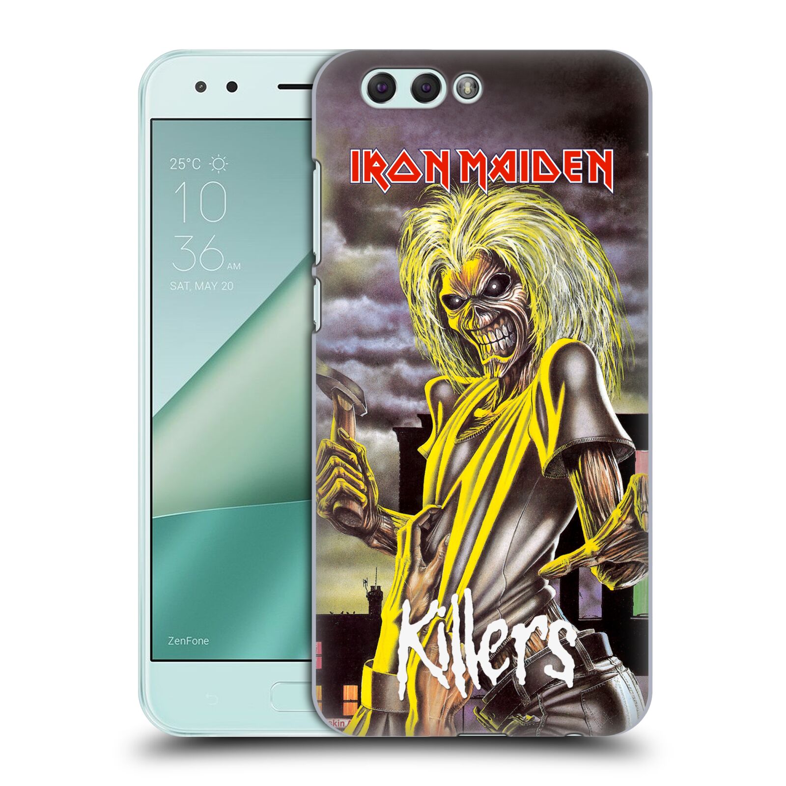 HEAD CASE plastový obal na mobil Asus Zenfone 4 ZE554KL Heavymetalová skupina Iron Maiden Killers