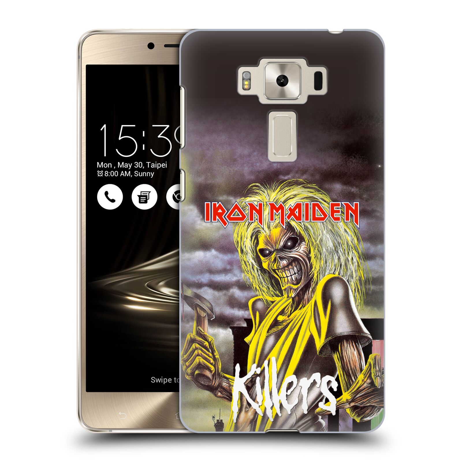 HEAD CASE plastový obal na mobil Asus Zenfone 3 DELUXE ZS550KL Heavymetalová skupina Iron Maiden Killers