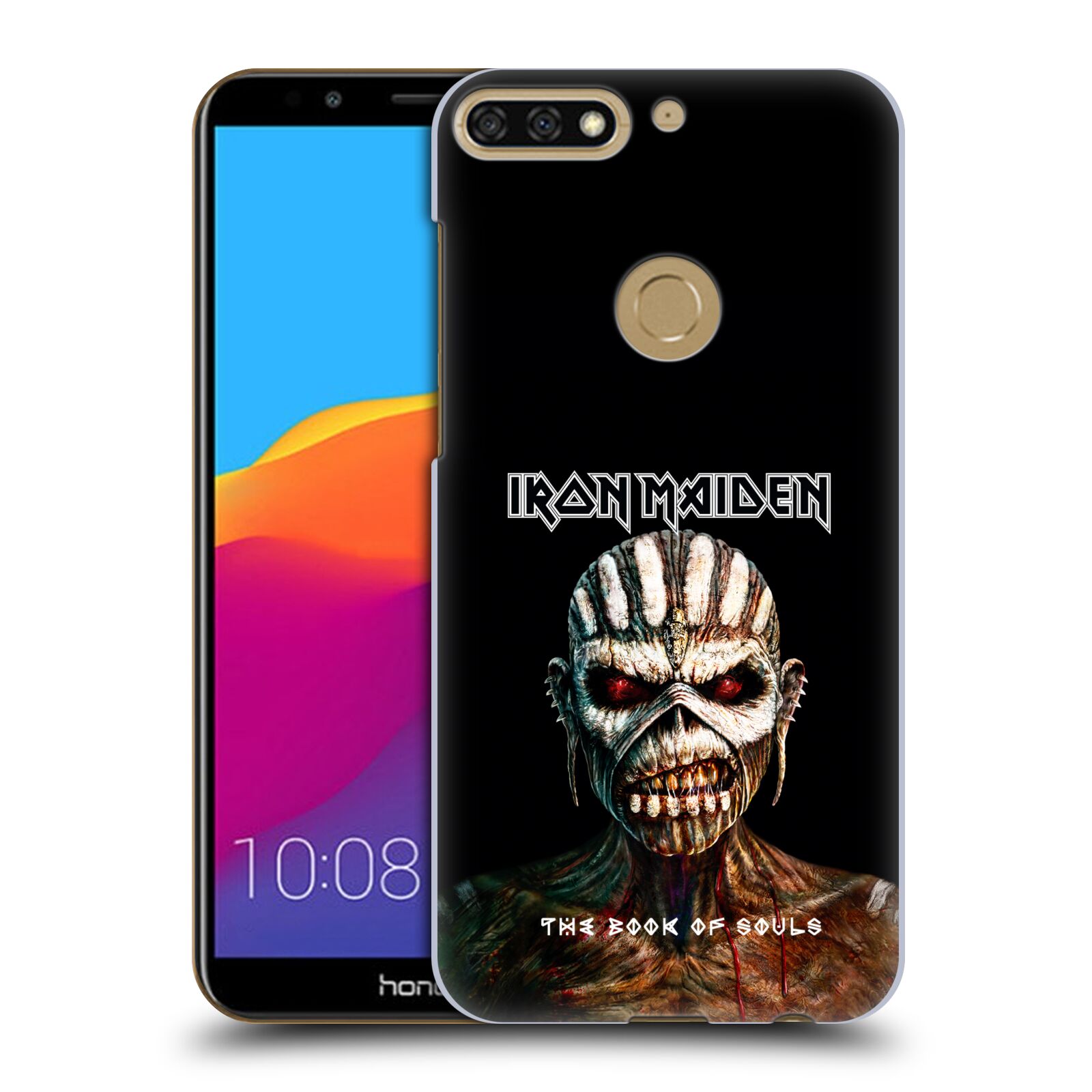 HEAD CASE plastový obal na mobil Honor 7c Heavymetalová skupina Iron Maiden The Book Of Souls
