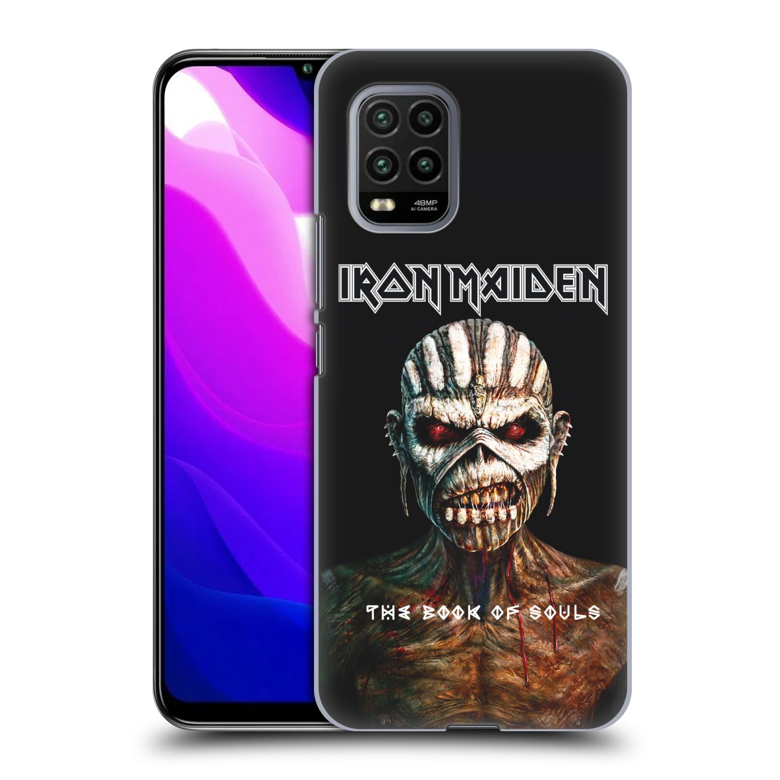 Zadní kryt, obal na mobil Xiaomi Mi 10 LITE Heavymetalová skupina Iron Maiden The Book Of Souls
