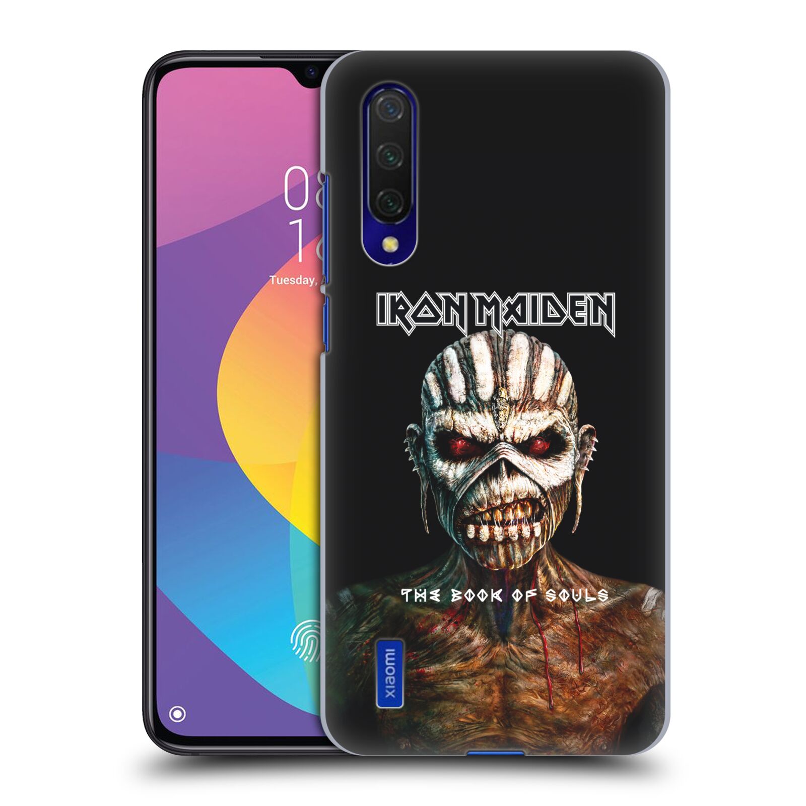 Zadní kryt na mobil Xiaomi MI 9 LITE Heavymetalová skupina Iron Maiden The Book Of Souls