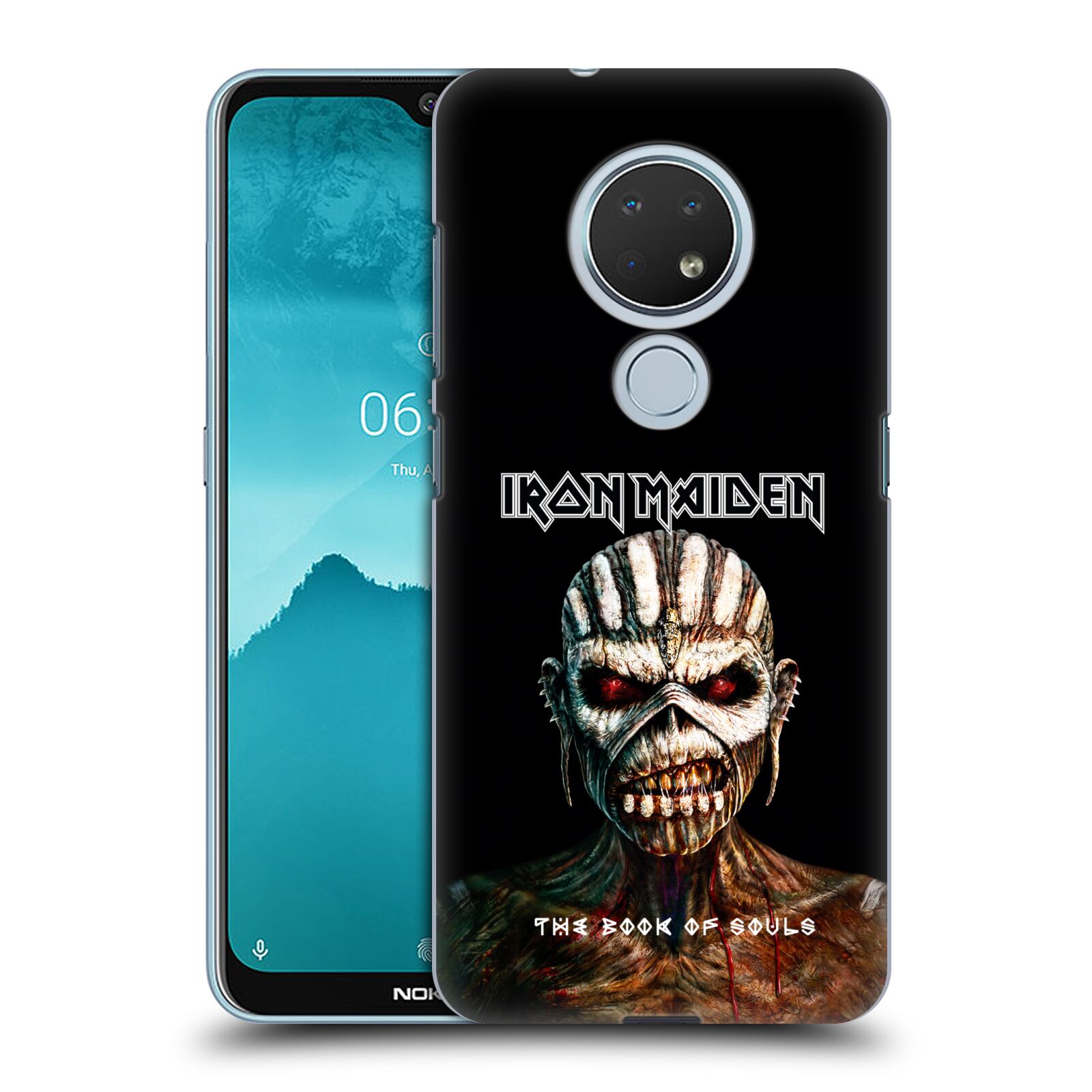 Pouzdro na mobil Nokia 6.2 - HEAD CASE - Heavymetalová skupina Iron Maiden The Book Of Souls