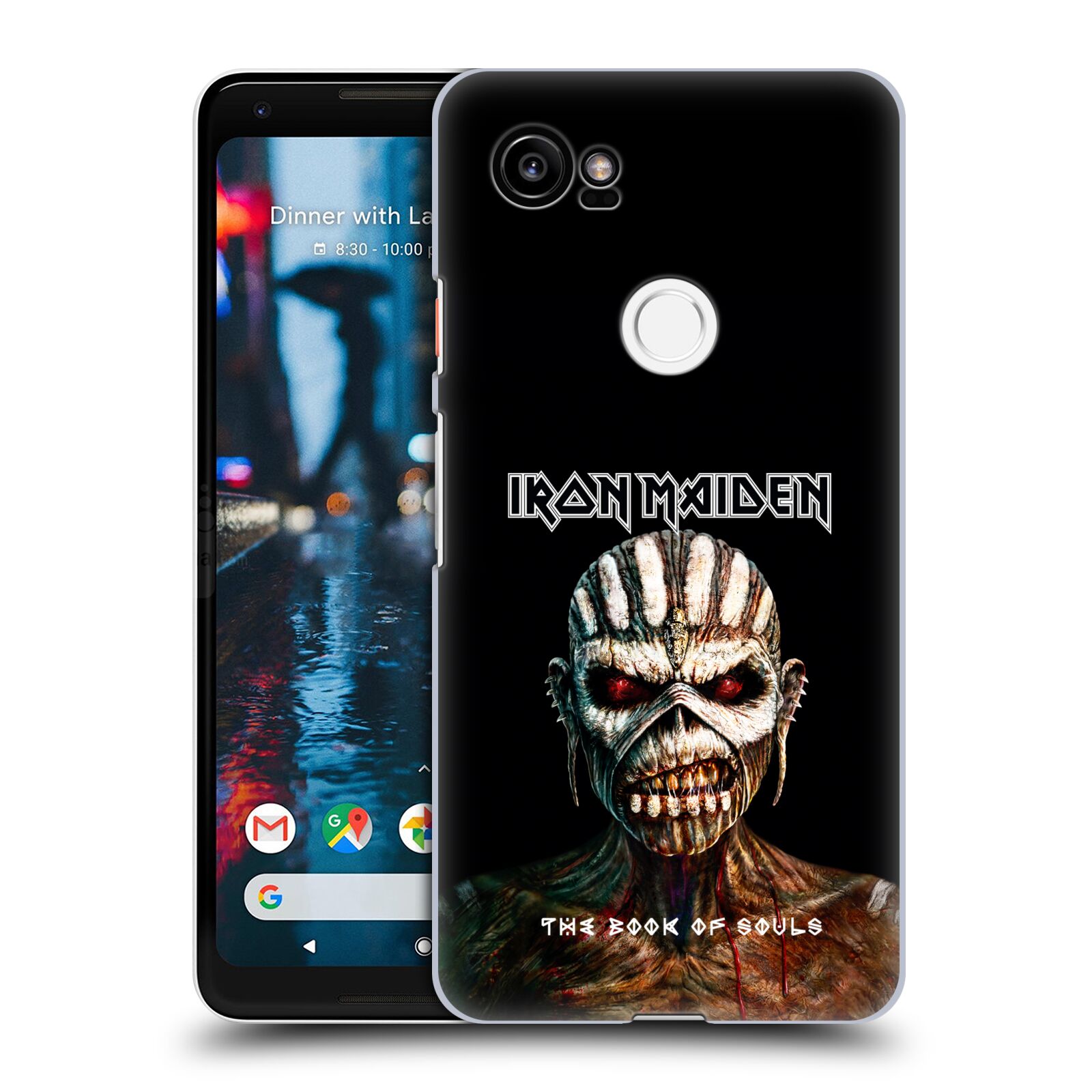 HEAD CASE plastový obal na mobil Google Pixel 2 XL Heavymetalová skupina Iron Maiden The Book Of Souls