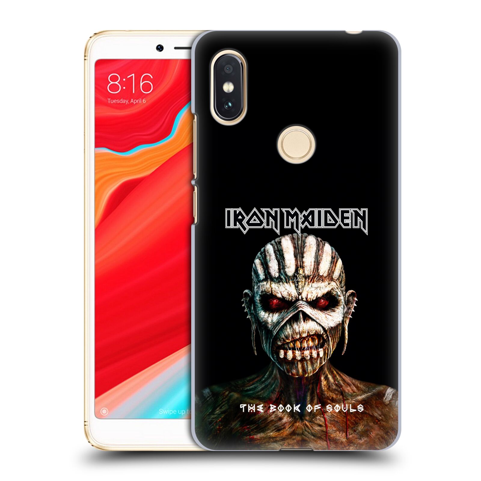 HEAD CASE plastový obal na mobil Xiaomi Redmi S2 Heavymetalová skupina Iron Maiden The Book Of Souls