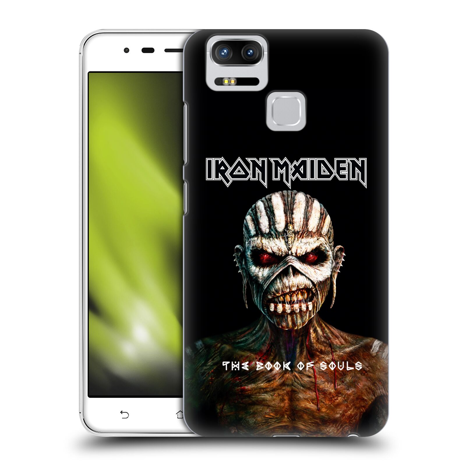 HEAD CASE plastový obal na mobil Asus Zenfone 3 Zoom ZE553KL Heavymetalová skupina Iron Maiden The Book Of Souls