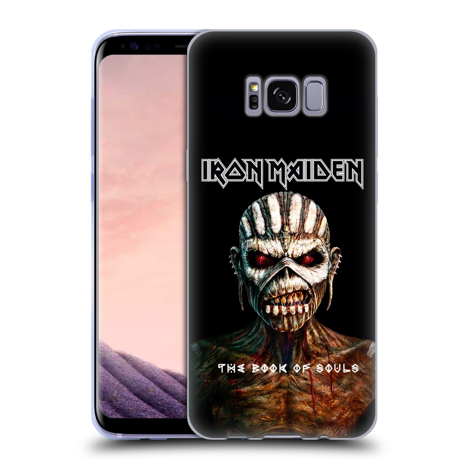 HEAD CASE silikonový obal na mobil Samsung Galaxy S8 Heavymetalová skupina Iron Maiden The Book Of Souls