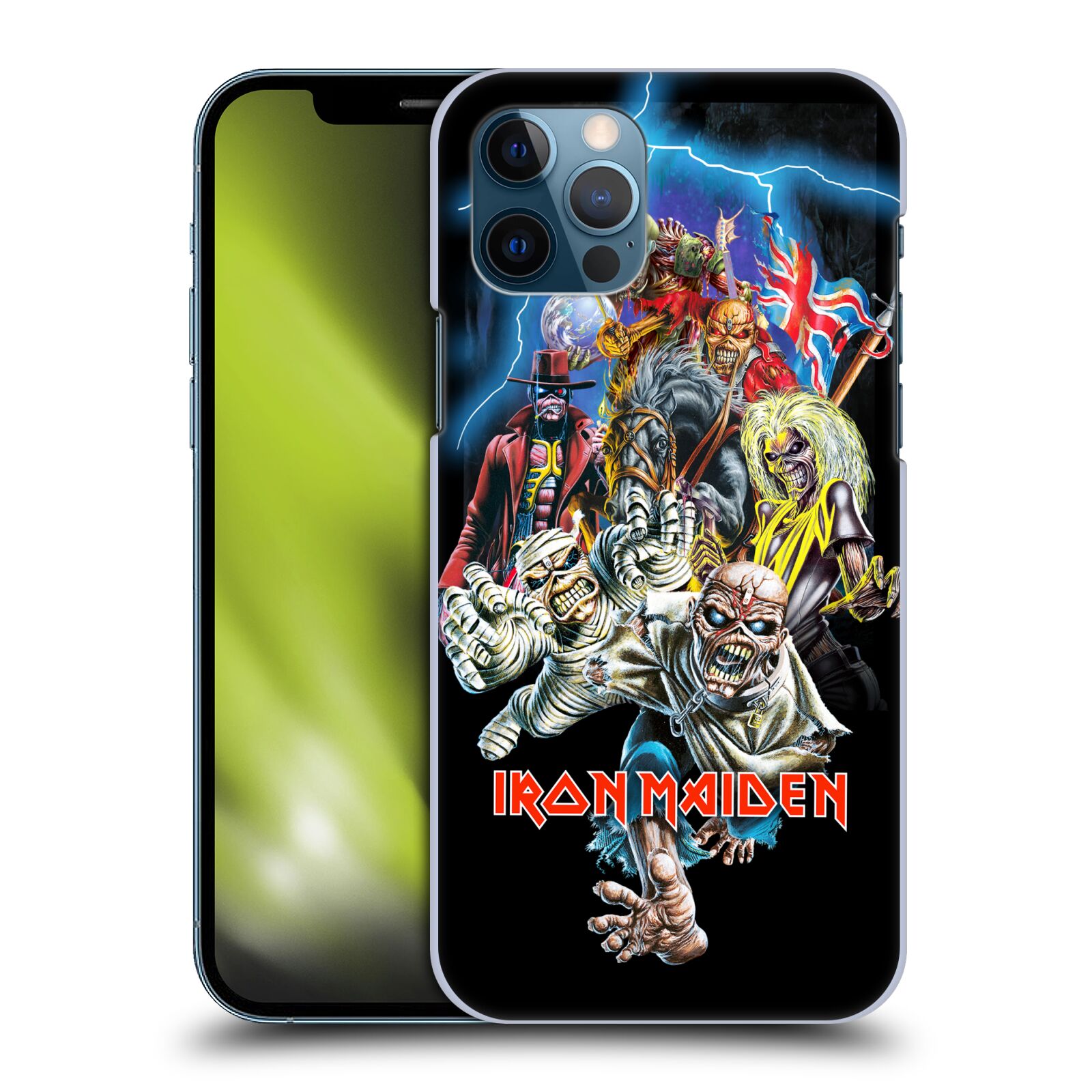 Zadní obal pro mobil Apple iPhone 12 / iPhone 12 Pro - HEAD CASE - Iron Maiden - Beast of Beast