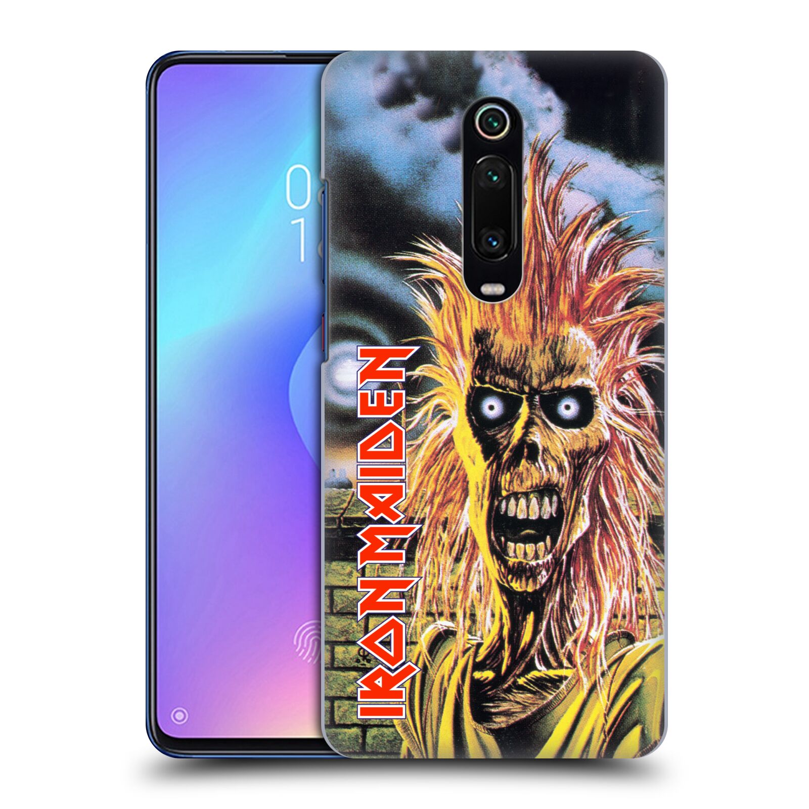Pouzdro na mobil Xiaomi Mi 9T PRO - HEAD CASE - Heavymetalová skupina Iron Maiden punker