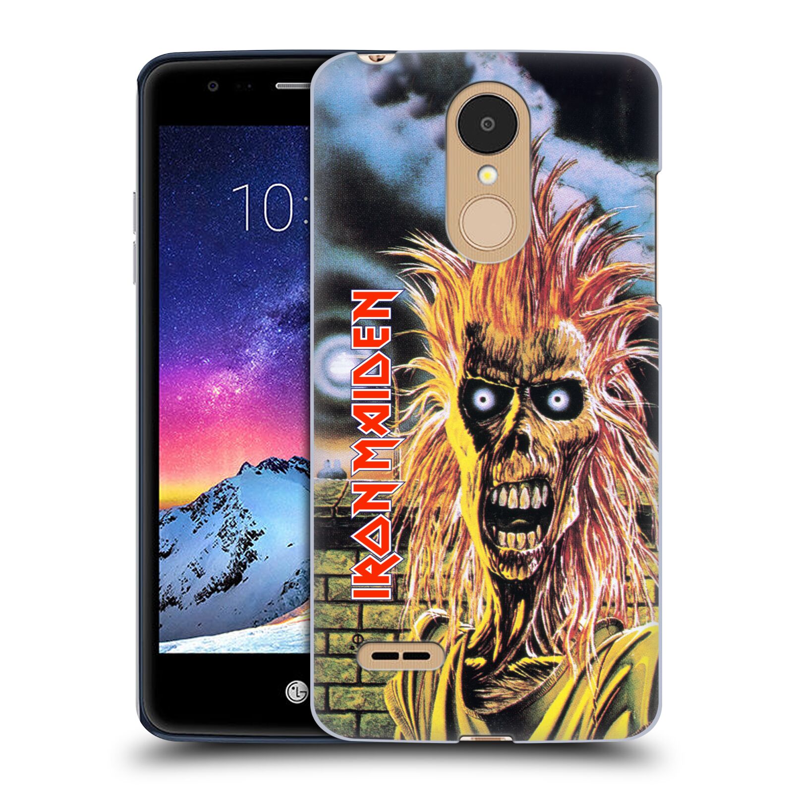 HEAD CASE plastový obal na mobil LG K9 / K8 2018 Heavymetalová skupina Iron Maiden punker
