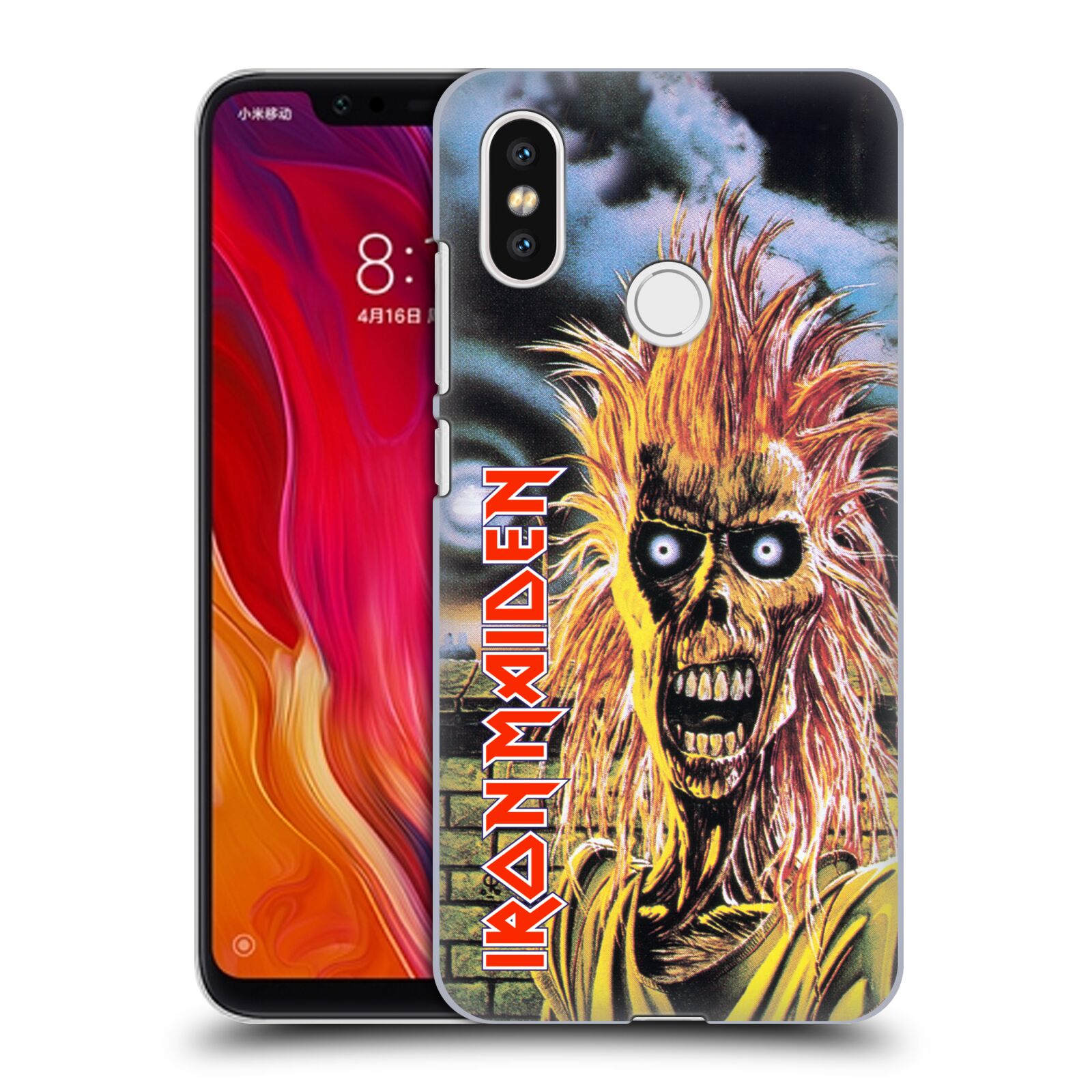 HEAD CASE plastový obal na mobil Xiaomi Mi 8 Heavymetalová skupina Iron Maiden punker