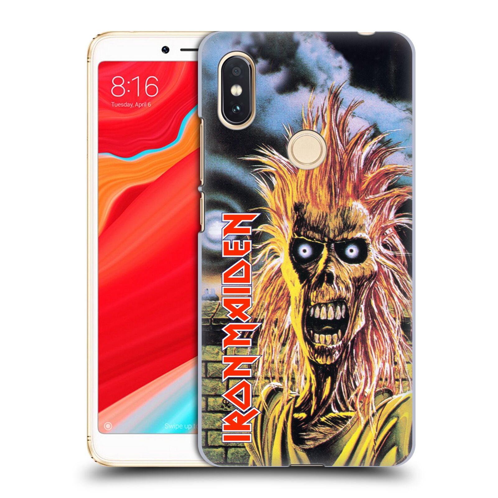 HEAD CASE plastový obal na mobil Xiaomi Redmi S2 Heavymetalová skupina Iron Maiden punker