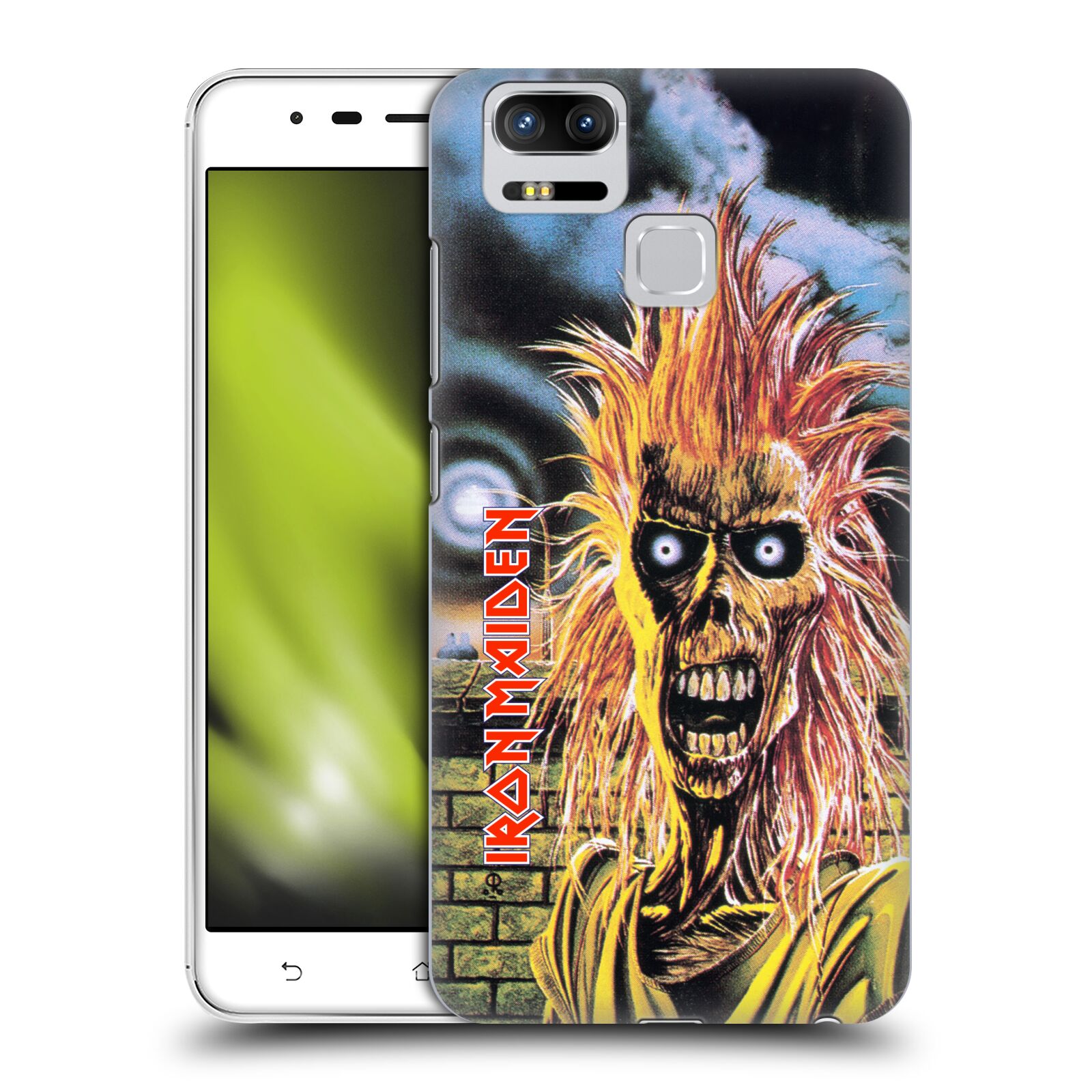 HEAD CASE plastový obal na mobil Asus Zenfone 3 Zoom ZE553KL Heavymetalová skupina Iron Maiden punker