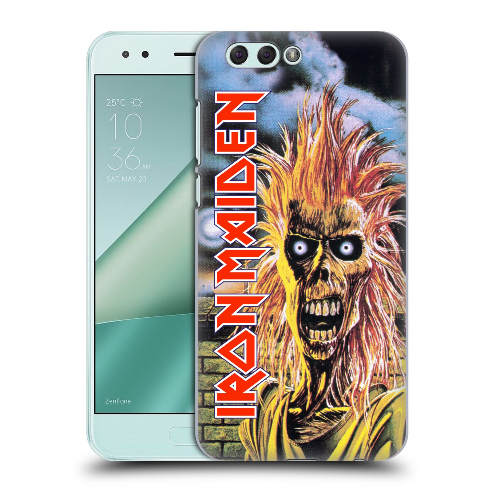 HEAD CASE plastový obal na mobil Asus Zenfone 4 ZE554KL Heavymetalová skupina Iron Maiden punker
