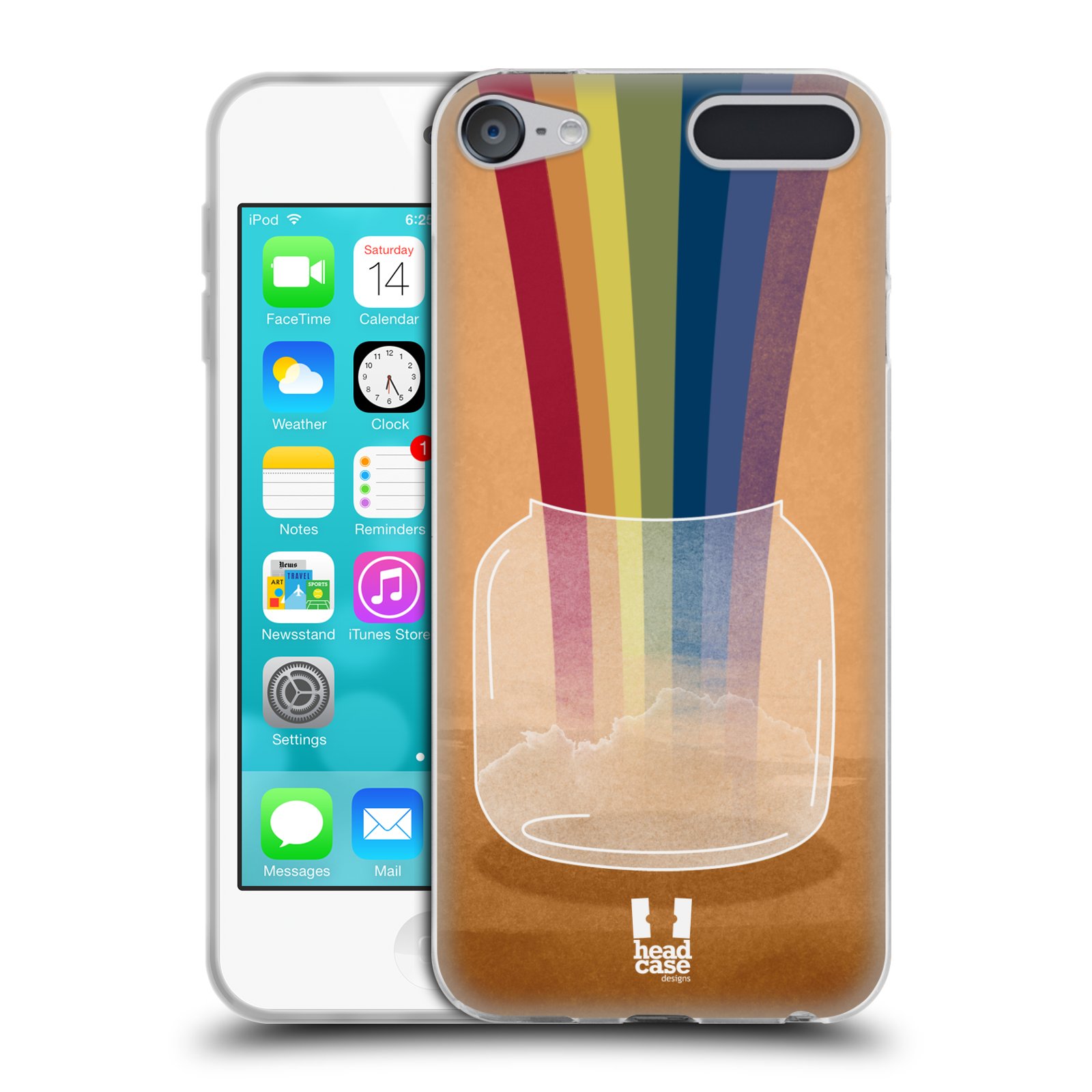 HEAD CASE DESIGNS BARATTOLI COVER MORBIDA IN GEL PER APPLE iPOD TOUCH