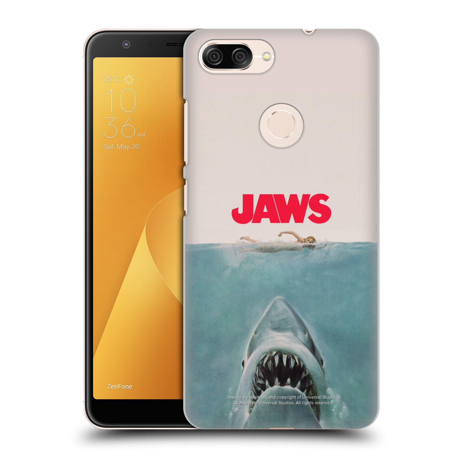 Zadní obal pro mobil Asus Zenfone Max Plus (M1) - HEAD CASE - Film Čelisti - Útok z hlubin