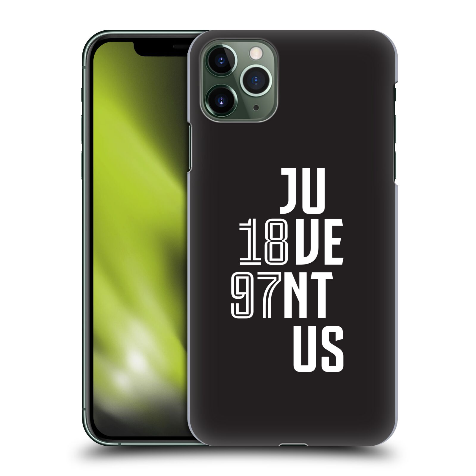 Zadní obal pro mobil Apple Iphone 11 PRO MAX - HEAD CASE - Fotbalový klub Juventus - Velké písmo
