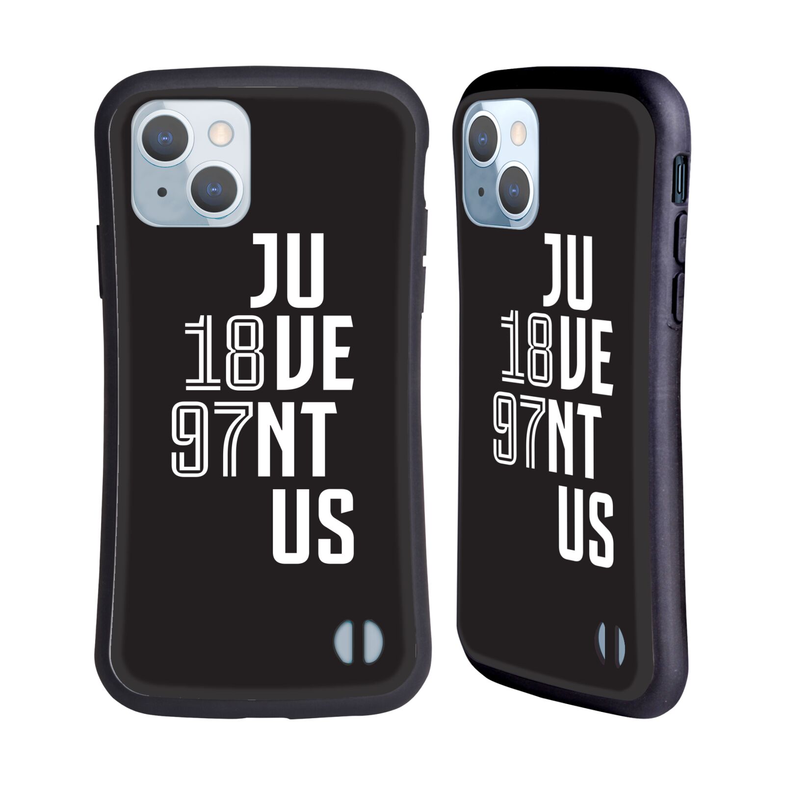 Odolný zadní obal pro mobil Apple iPhone 14 - HEAD CASE - Juventus nadpis