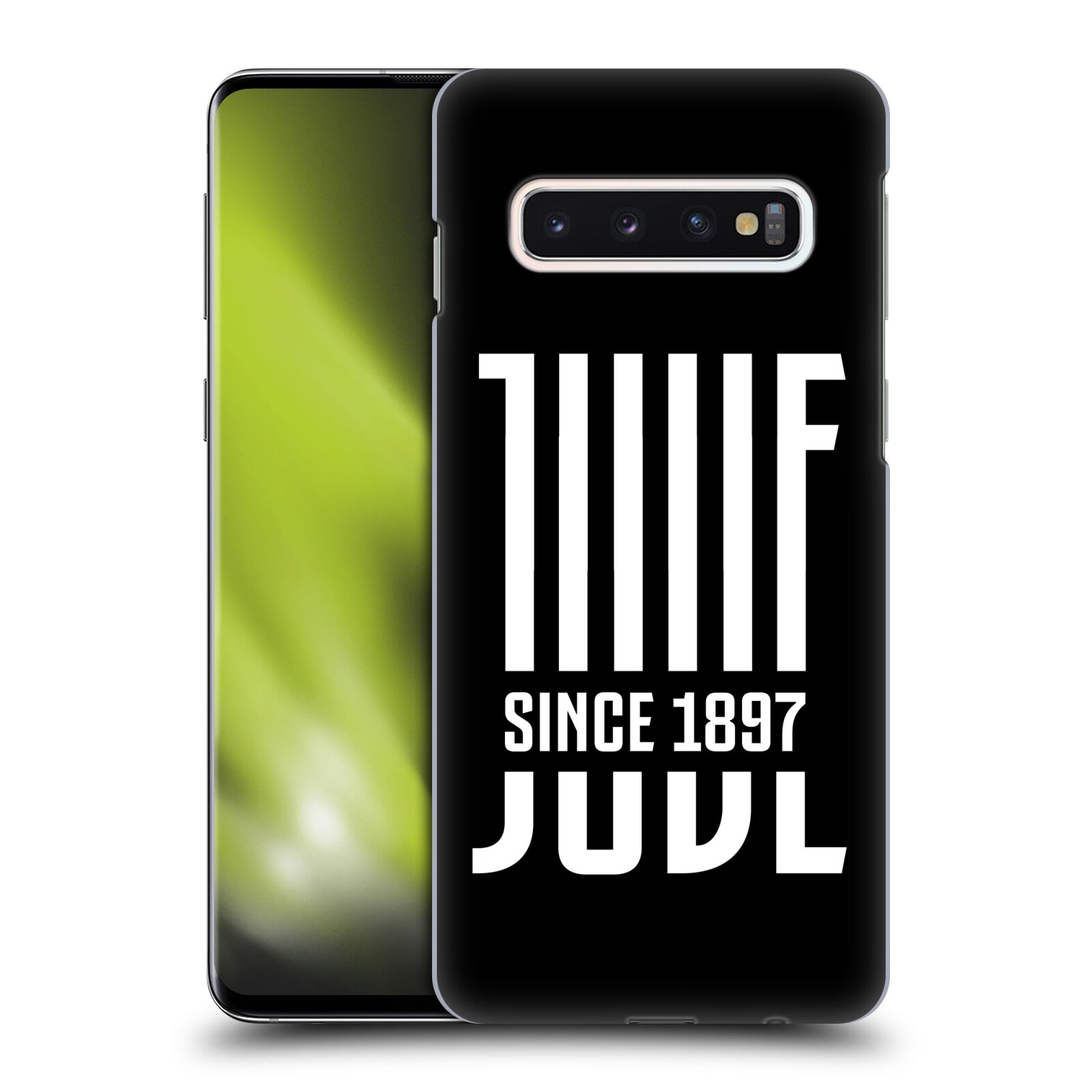 Pouzdro na mobil Samsung Galaxy S10 - HEAD CASE - Fotbalový klub Juventus FC černý JUVE bílá