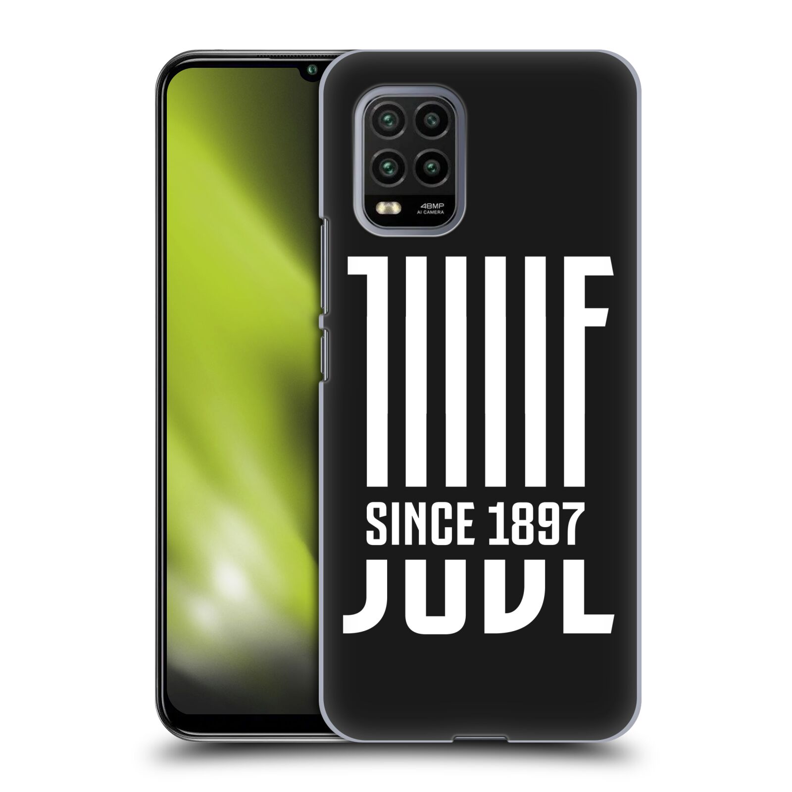 Zadní kryt, obal na mobil Xiaomi Mi 10 LITE Fotbalový klub Juventus FC černý JUVE bílá